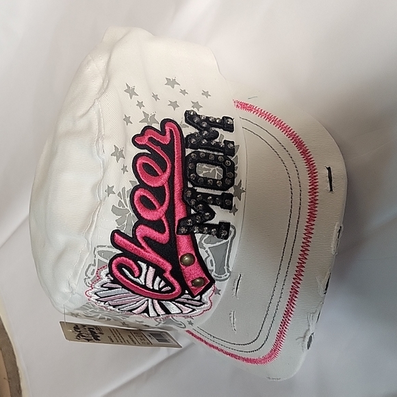 Cheer Mom Hat Bling Cheer Squad Hats - Picture 3 of 5